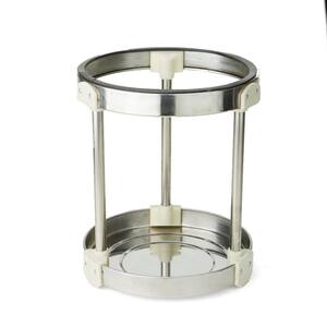 Silver Stainless Steel Metal Umbrella Stand