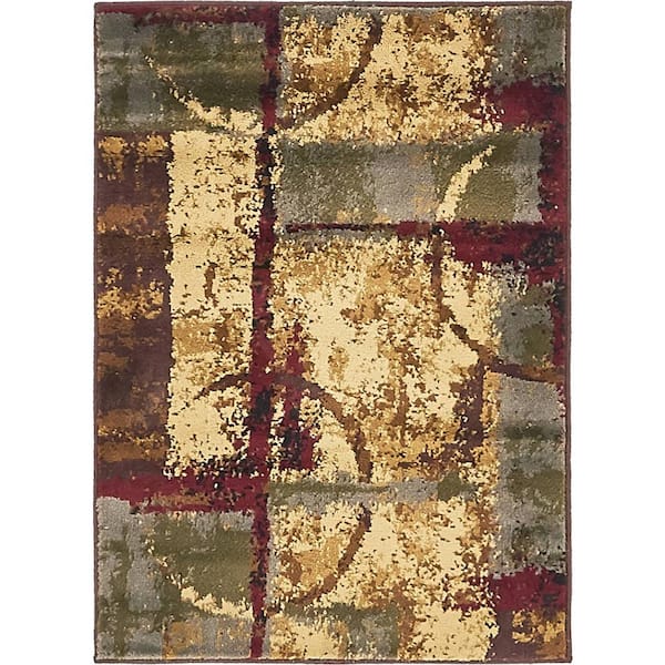 Unique Loom Barista Catuai Multi 2' 2 x 3' 0 Area Rug