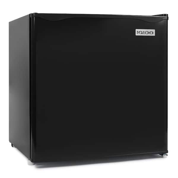 IGLOO 1.6 cu. ft. Single Door Mini Refrigerator with Freezer in Black