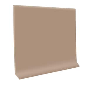 700 Series Buckskin 4 in. x 1/8 in. x 48 in. Thermoplastic Rubber Wall Cove Base (30-Pieces)