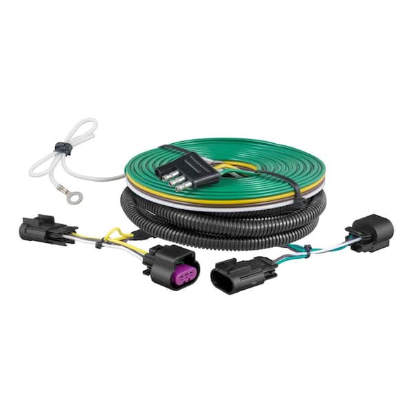 CURT Custom Towed-Vehicle RV Wiring Harness, Select Cadillac SRX