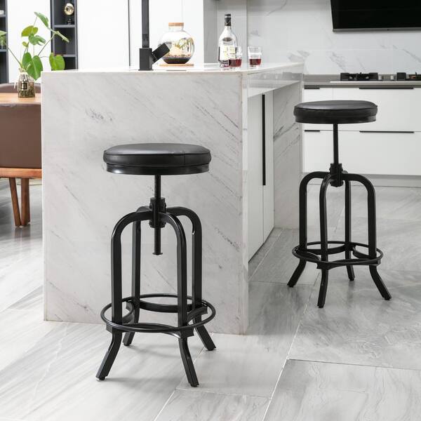 height adjustable breakfast bar stools