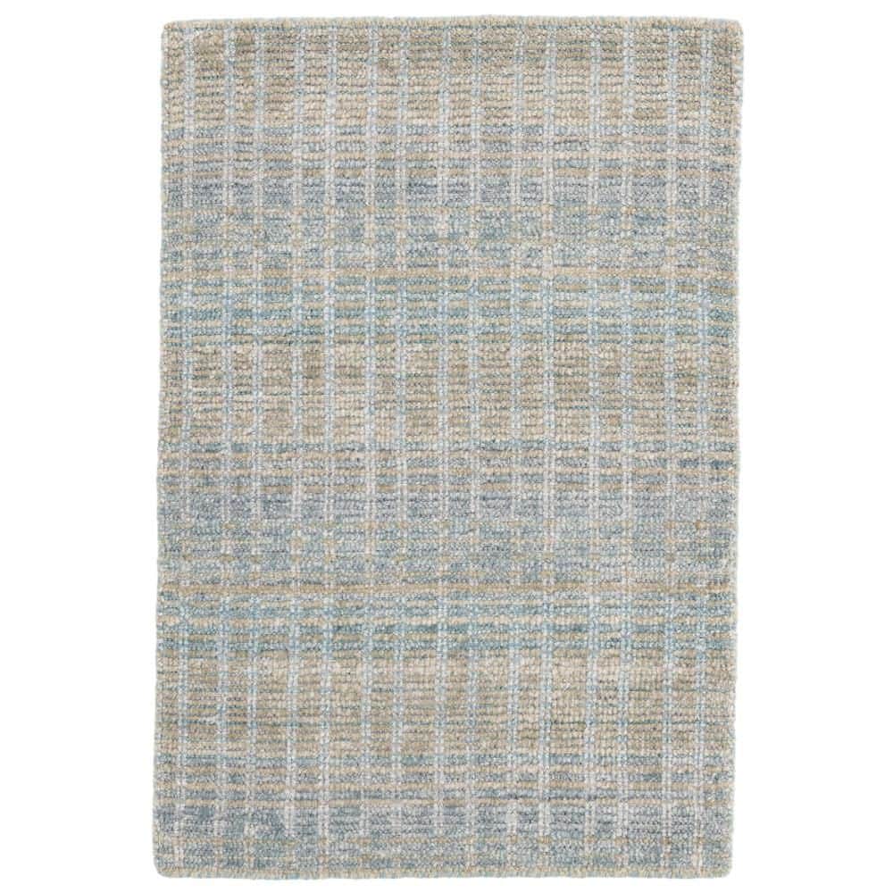 Geneva Handwoven Viscose/Cotton Blue 3 ft. x 5 ft. Indoor Area Rug