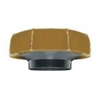 Extra Thick Wax Toilet Bowl Gasket with Flange