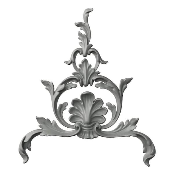 Ekena Millwork 1.13 in. x 13 in. x 14.875 in. Polyurethane Applique and Onlay Moulding