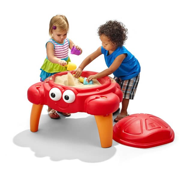 Step2 Crabbie Sand Table Sandbox for Toddlers with Lid for Indoor
