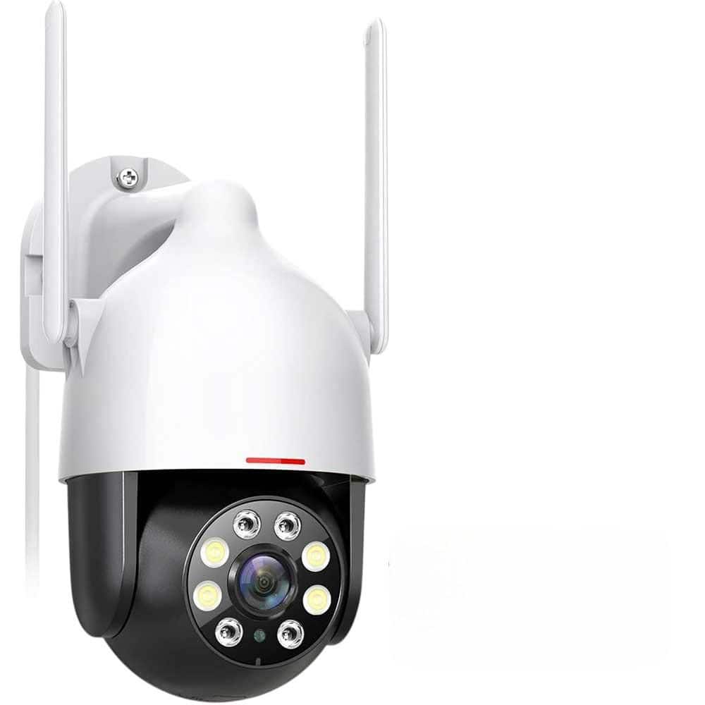 2K WiFi Surveillance Security Camera with Pan-Tilt 360° View, 3MP, Siren, 