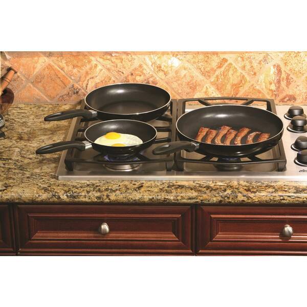 ExcelSteel 12 in. Cast Iron Wok 516 - The Home Depot