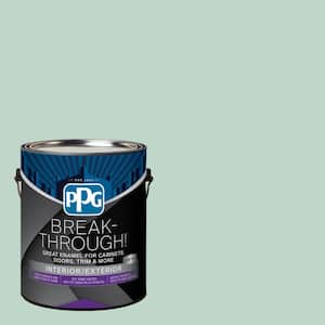 1 gal. PPG1139-2 Malted Mint Satin Door, Trim & Cabinet Paint