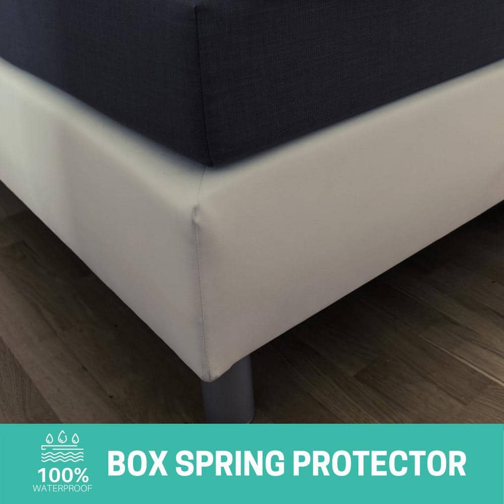 Full Size Waterproof Vinyl Mattress and Box Spring Protector