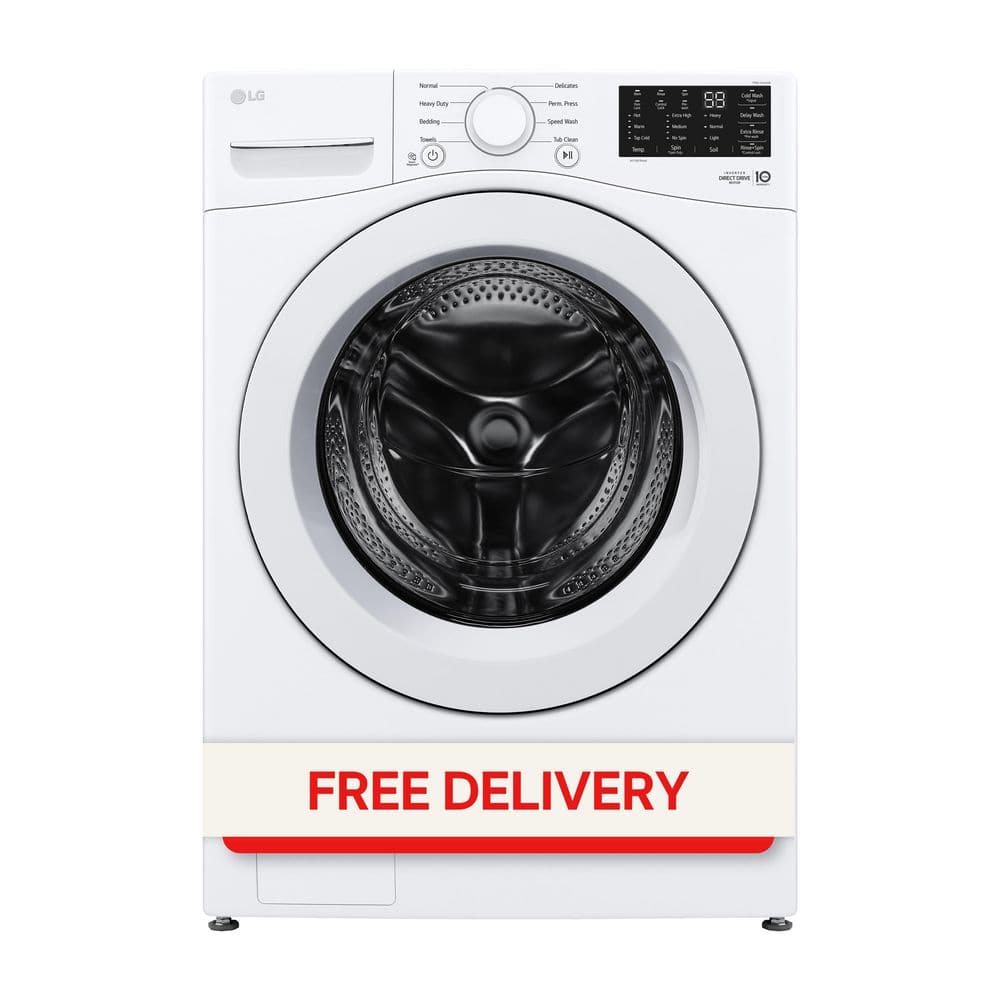 5.0 Cu. Ft. White High-Efficiency Front Load Washer