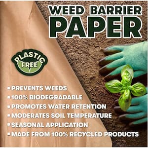 Paper Weed Barrier 3 ft. x 120 ft.