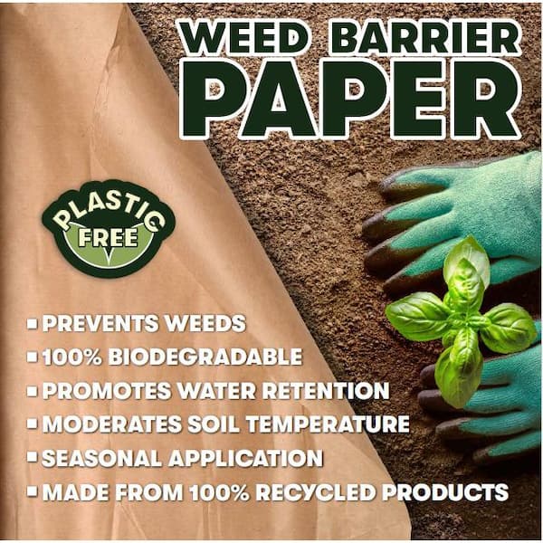 Paper Weed Barrier 3 ft. x 120 ft.
