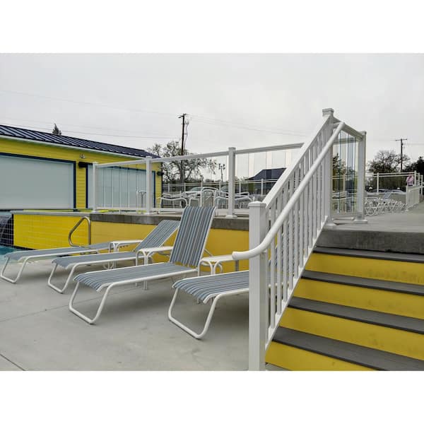 EZ Handrail Textured Black Aluminum 90 Degree Radius Hand Rail Elbow