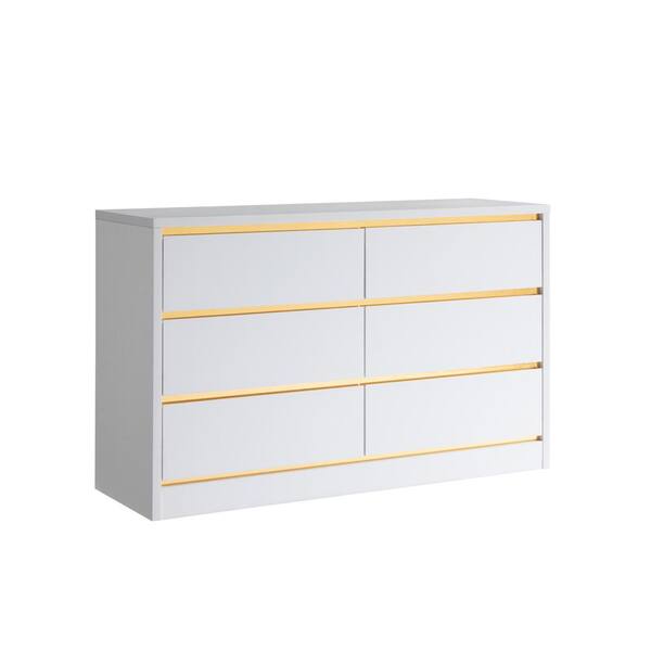 Kamily 6 Drawer 47.25 W DoubleDresser