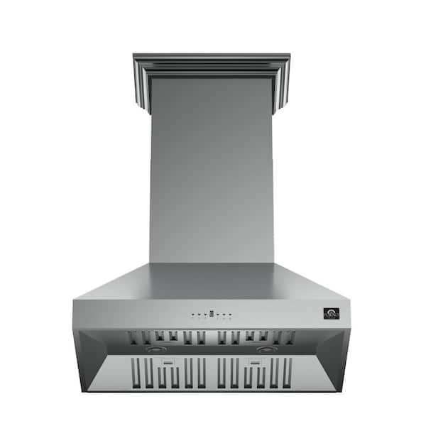 Orvieto 36'' Wall Mount Range Hood Housing/Enclosure