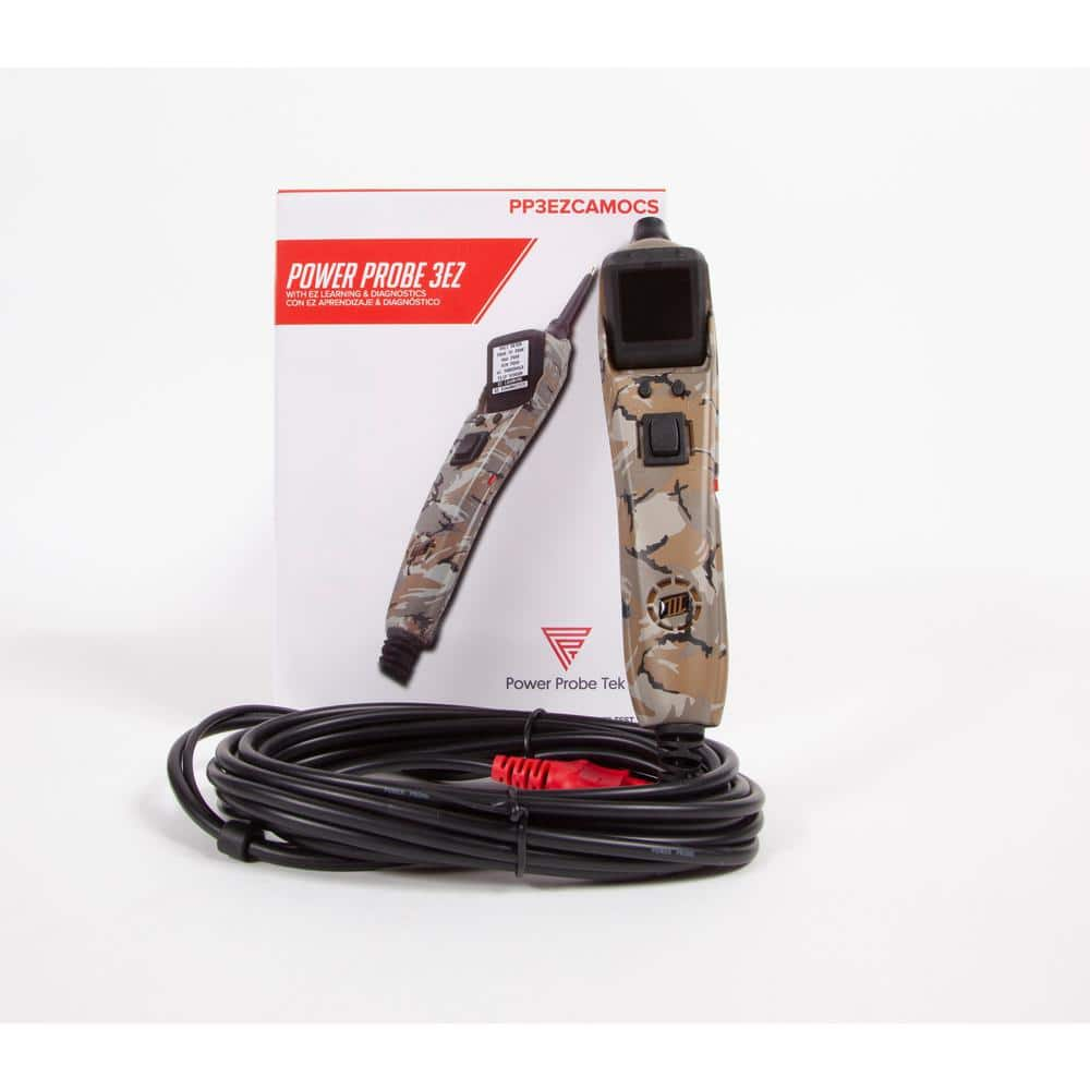 Power Probe CAMO Digital Voltmeter with Cardboard Box