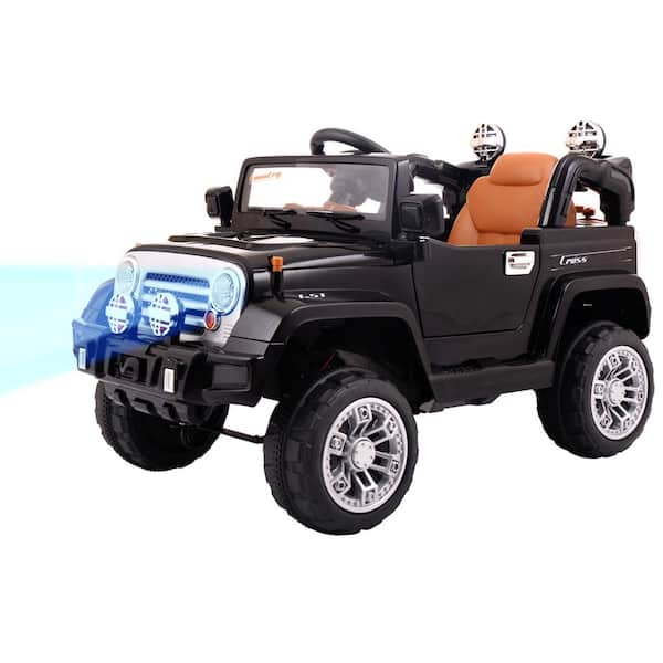 12V Kids Electric Ride On Toy Truck Car with Remote Control MP3 Black 
