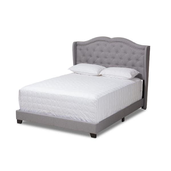 Baxton Studio Aden Gray Full Bed