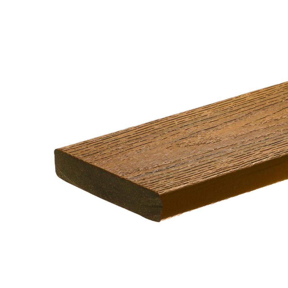 Optima 5.25 in. Warm Cedar Composite Deck Board Sample price history on PriceWatchPro
