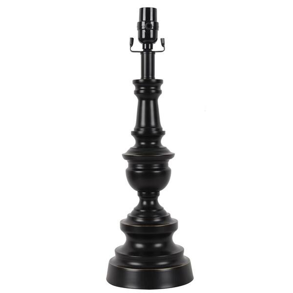 Hampton Bay TTL20 Mix and Match 19 in. H Oil Rubbed Bronze Table Lamp Base