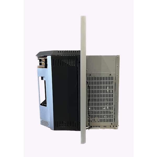 ComfortBilt - 2800 sq. ft. EPA Certified Pellet Stove Fireplace Insert with a 47 lbs. Hopper