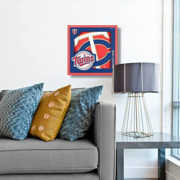 YouTheFan MLB Minnesota Twins 3D Logo Series Multi-Colored