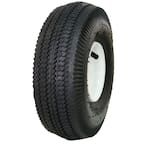 Sawtooth 25 PSI 4.1 in. x 3.5-4 in. 4-Ply Tire and Wheel