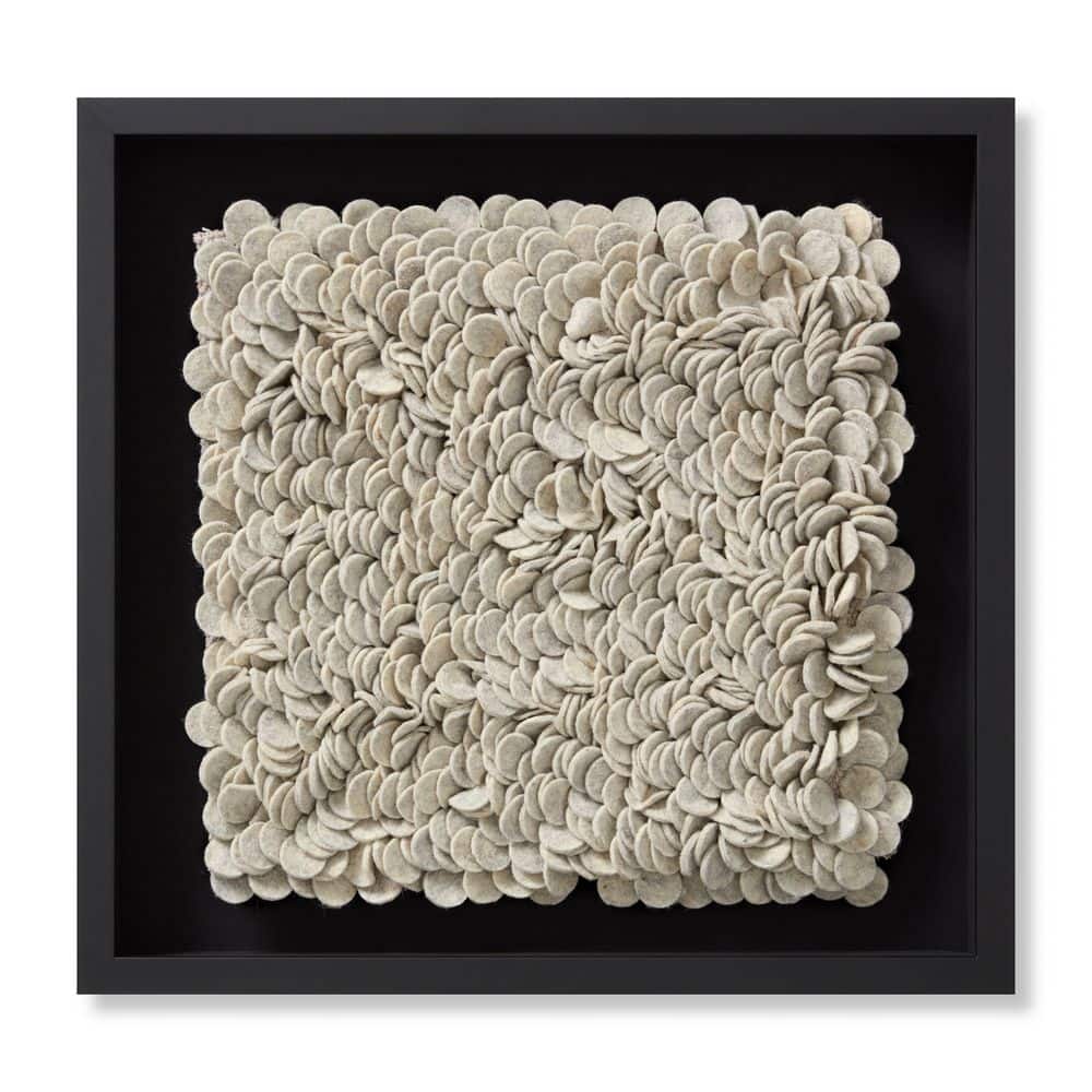 Sea Salt Ivory 24 in. X 24 in. Wall Art price history on PriceWatchPro