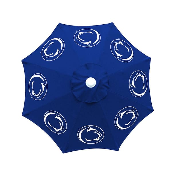 Unbranded 9 ft. Penn State University Blue Patio Umbrella