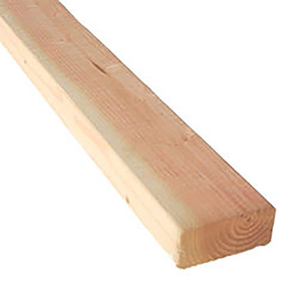 2 in. x 4 in. x 8 ft. 2 and Btr Douglas Fir S4S Dimensional Lumber