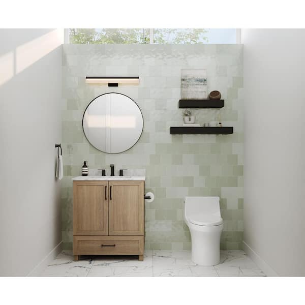 Calacatta Indigo 12 in. x 24 in. Polished Porcelain Floor and Wall Tile (6-Piece, 11.62 sq. ft./Case)