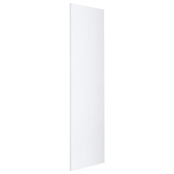 Hampton Bay 13.8 in. W x 48 in. H Top Shelf in White HD-TSUS-203 - The ...