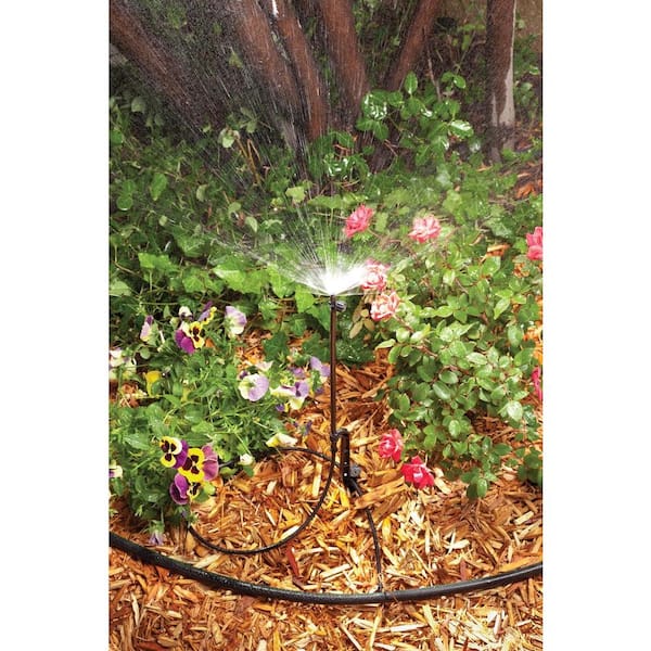 Orbit Half-Circle Drip Irrigation Micro Sprinkler on Stake 29 gph Orbit Half-Circle Drip Irrigation Micro Sprinkler on Stake 29 gph