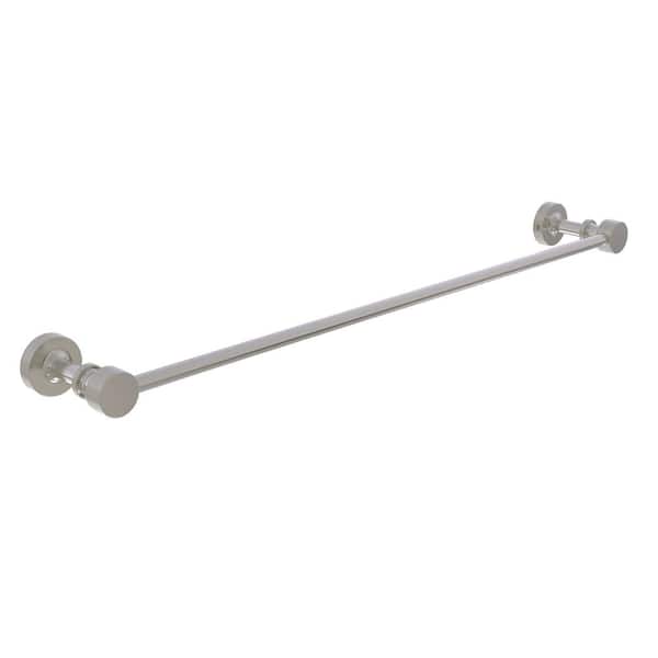Allied Brass Foxtrot Collection 24 in. Towel Bar in Satin Nickel