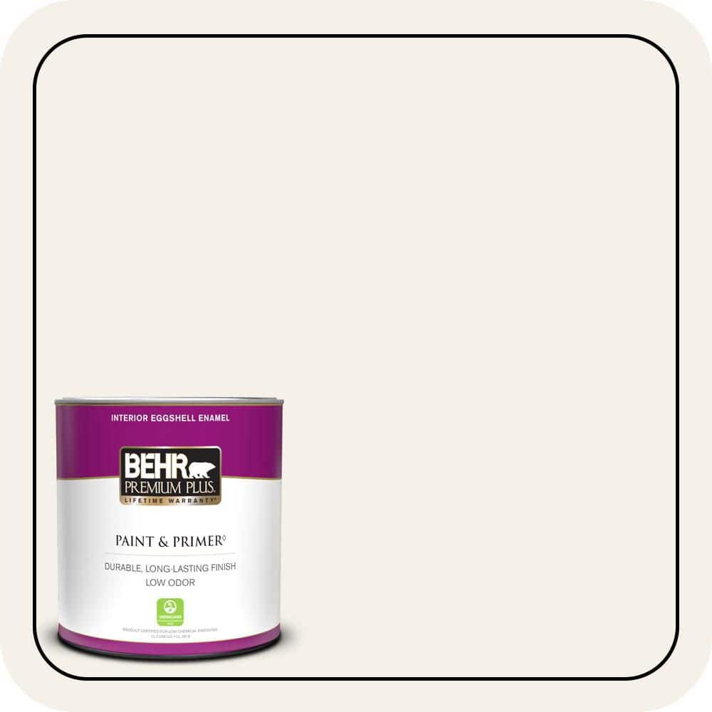 1 qt. #W-B-200 Popped Corn Eggshell Enamel Low Odor Interior Paint & Primer price history on PriceWatchPro