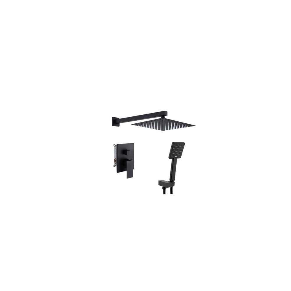 Roxy 13.5 in. W 3 Jet Shower Tower in Matte Black 16GS-36168 price history on PriceWatchPro