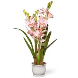 28 in. Light Pink Orchid Flowers