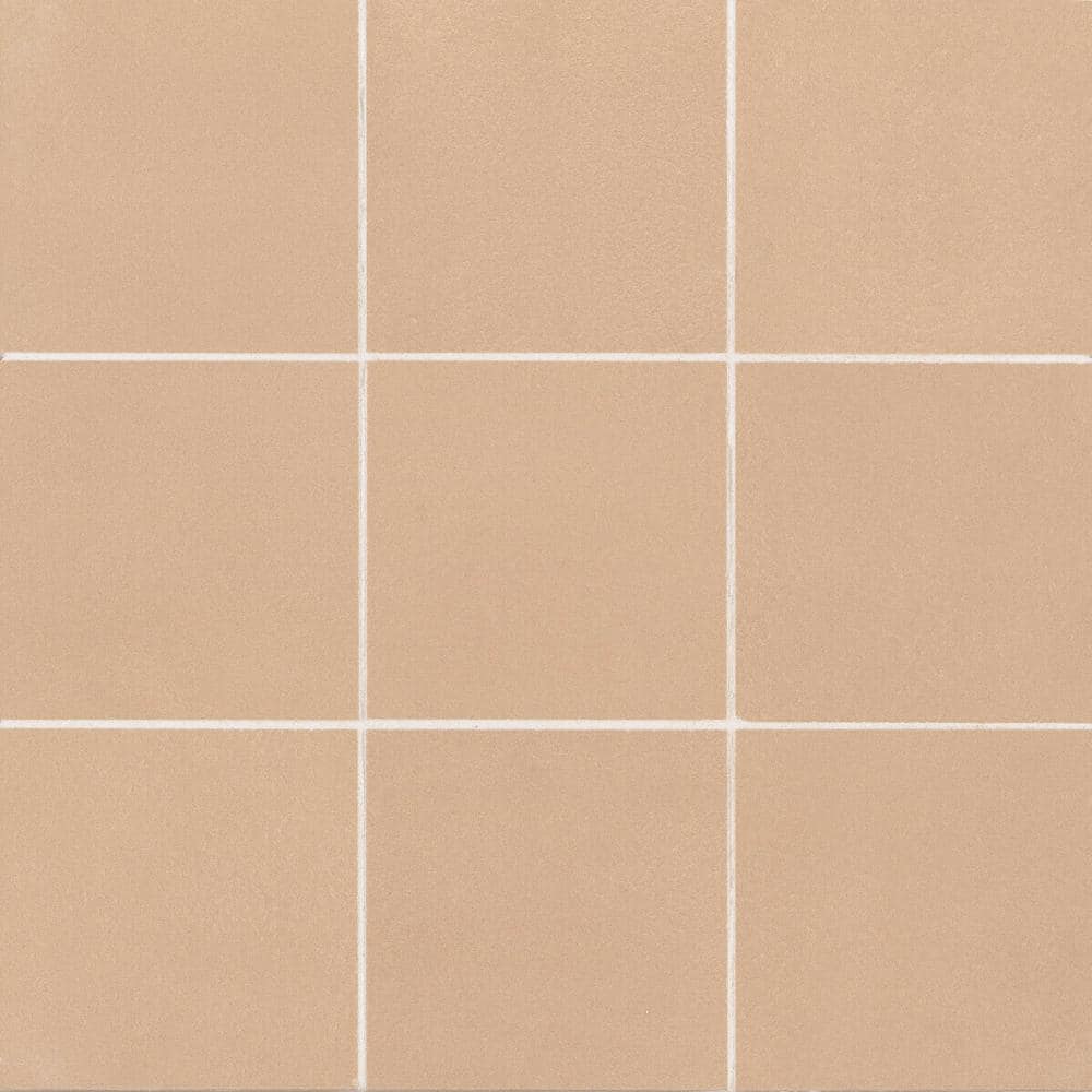 Sahara 4 in. x 4 in. Matte Rose Porcelain Mosaic Tile (4.84 sq. ft./Case) price history on PriceWatchPro