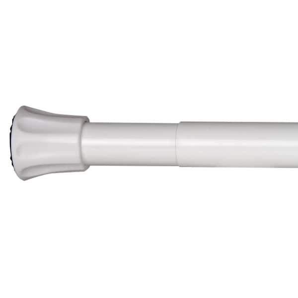 1 inch Twist-Lock Spring Tension Rod 29-48, White