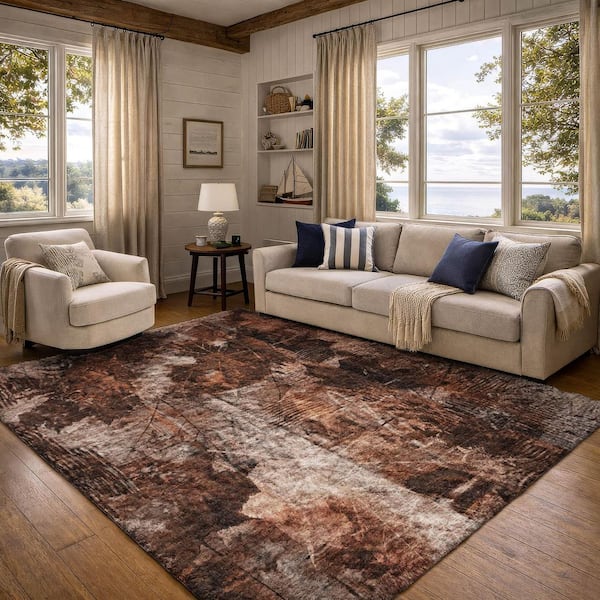 Addison Rugs Dream Shag Premium Machine Washable Abstract ADS560