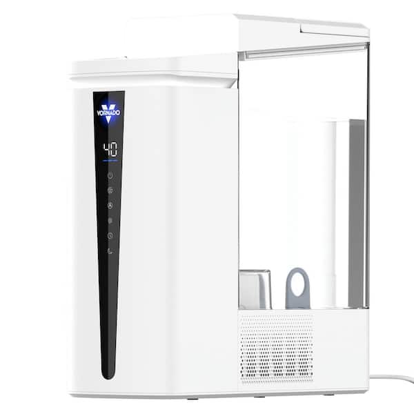 Mistic 8 2.11 Gal. Ultrasonic Cool or Warm Mist Humidifier for 700 sq. ft. in White