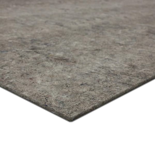 Mohawk Home Dual Surface Rug Pad Utility Solid Grey Rug Pad, 1/4