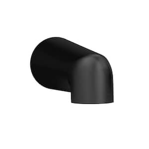 Dia Non-Diverter Tub Spout, Matte Black