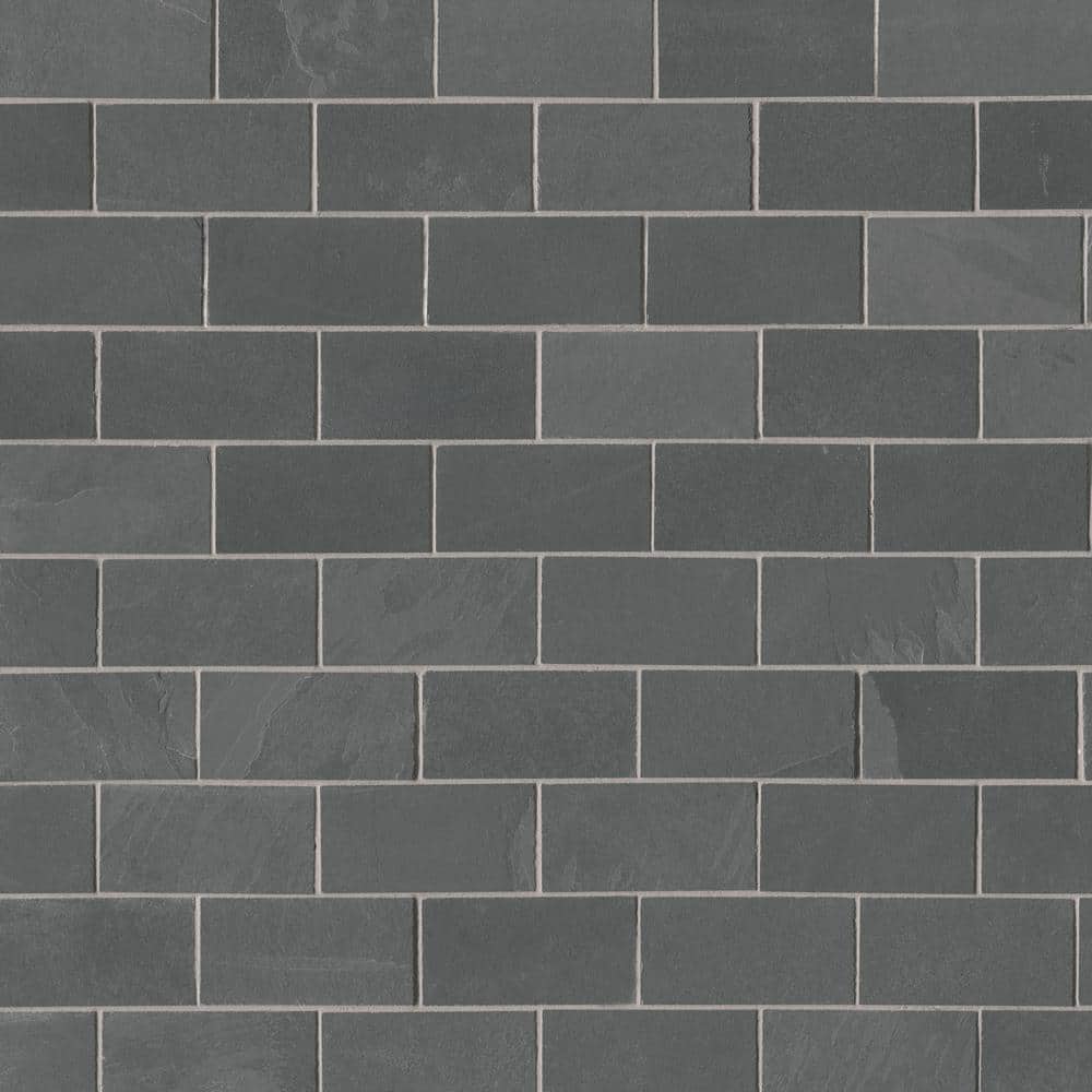 Montauk Black 3 in. x 6 in. Gauged Slate Floor and Wall Tile (5 sq. ft. / Case) price history on PriceWatchPro