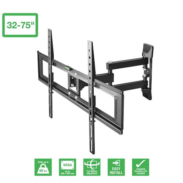 Anchor Full Motion Flat Panel TV Mount, Between 32 in. -75 in. up