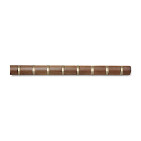 Umbra Flip 8 Hook LT Walnut/WG