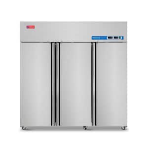 Profile 73 in. 54 cu. ft. Combined Refrigerator and Freezer Stainless Steel