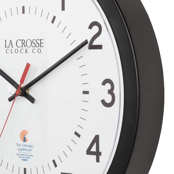 La Crosse Clock 14.5 in. Chicago Lighthouse American Made Analog
