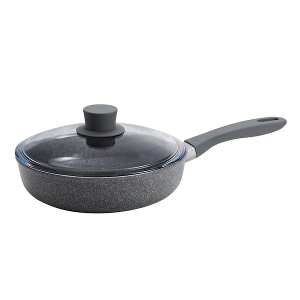 Parma Plus Ceramic 2.6 qt. Aluminum Ceramic Nonstick Saute Pan with Lid
